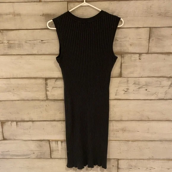 Joe Fresh grey Ribbed Midi Dress - Picture 7 of 8